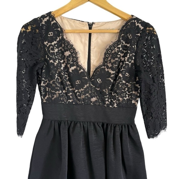 ELIZA J Floral Eyelash Lace Fit & Flare Cocktail Dress - Picture 5 of 12